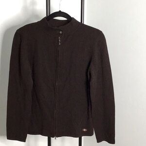 Postcard Italian Chocolate Brown Women’s Ski Sweater